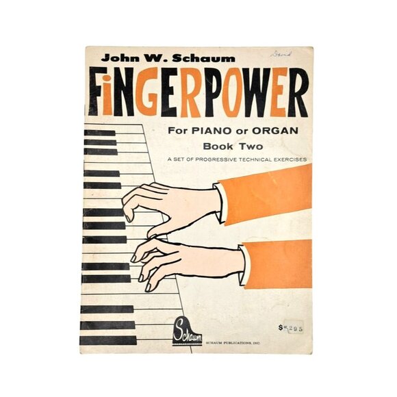 Vintage John W. Schaum Piano Course & Fingerpower Instructional Books Set - Picture 6 of 7